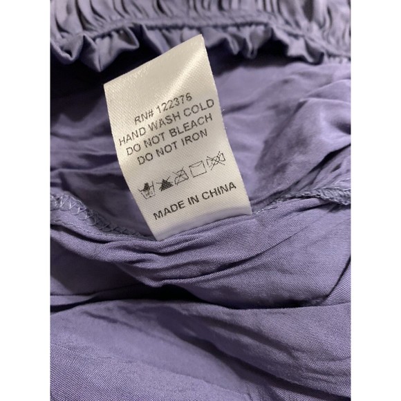 Mustard Seed Skirt with Ruffles Bluish Purple Small S NWT - Picture 5 of 5